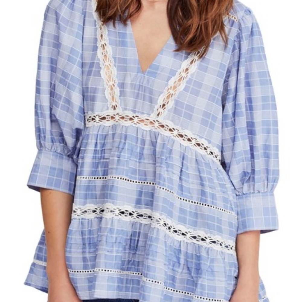 Free People Time Out Lace Tunic